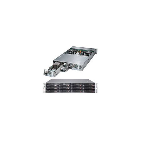 Supermicro SY-628DNCR SuperServer Two Node Dual LGA2011 1600W 2U RackmountServer SYS-6028TP-DNCR